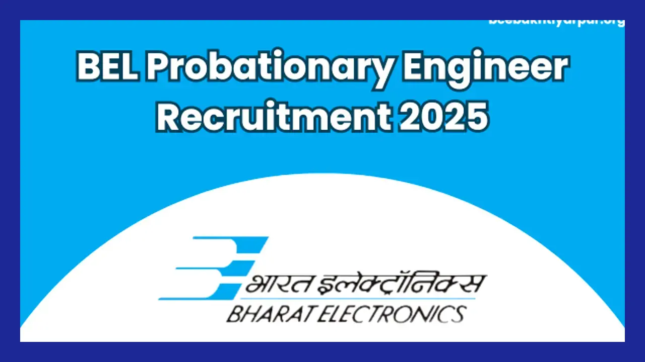 BEL Probationary Engineer Recruitment 2025